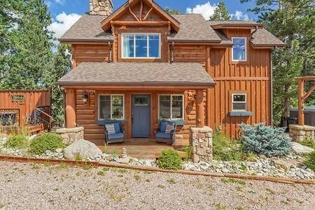 Cabin~Views~Heart Of Town~W&D~Fireplace~Kitchen Уудланд Парк Екстериор снимка