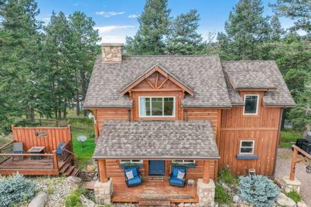 Cabin~Views~Heart Of Town~W&D~Fireplace~Kitchen Уудланд Парк Екстериор снимка